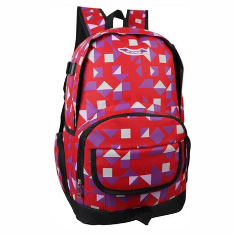 Mochila Feminina Notebook Vermelha c/estampa My Angel 1220 - Sp express Menor preço em Mochila Feminina Notebook Vermelha c/estampa My Angel 1220 - Sp express