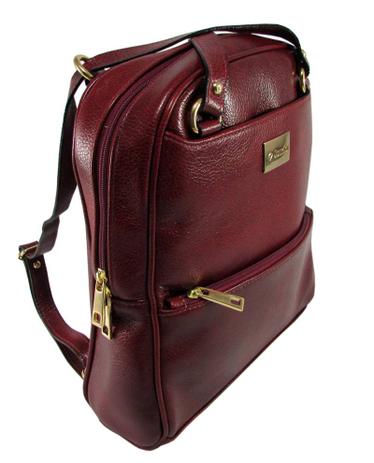 Mochila Feminina Pequena Couro - Couribi Menor preço em Mochila Feminina Pequena Couro - Couribi
