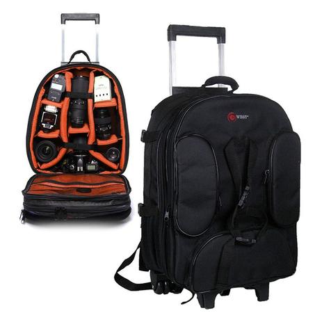 Mochila Fotografica West - NEW CAR - West bolsas Menor preço em Mochila Fotografica West - NEW CAR - West bolsas