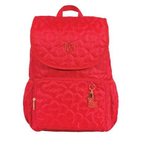 Mochila G c/ Tampa Capricho Love Red 48889 - Dmw Menor preço em Mochila G c/ Tampa Capricho Love Red 48889 - Dmw