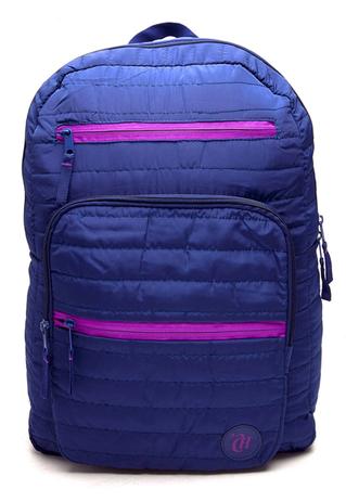 Mochila G Dmw Azul Escuro Capricho Puff 48945 Menor preço em Mochila G Dmw Azul Escuro Capricho Puff 48945