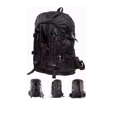 Mochila Grande de Nylon E Pvc Motoqueiro, Ciclista, Masculina Preta - Lojascast é boa?