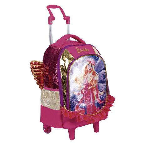 Mochila Grande de Rodinha com Alça Barbie Dreamtopia Sestini Menor preço em Mochila Grande de Rodinha com Alça Barbie Dreamtopia Sestini