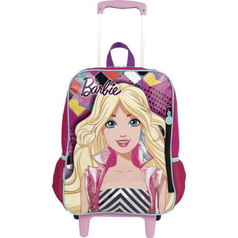 Mochila Grande de Rodinha com Alça de Barbie - Sestini Menor preço em Mochila Grande de Rodinha com Alça de Barbie - Sestini