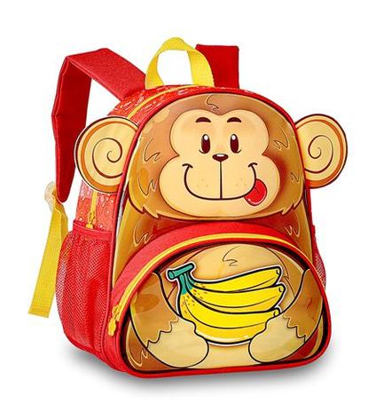 Mochila Infantil Animais Zoo Clio Pets - Macaco Menor preço em Mochila Infantil Animais Zoo Clio Pets - Macaco