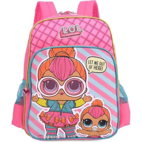 Mochila Infantil Boneca Lol Pink - Luxcel Menor preço em Mochila Infantil Boneca Lol Pink - Luxcel
