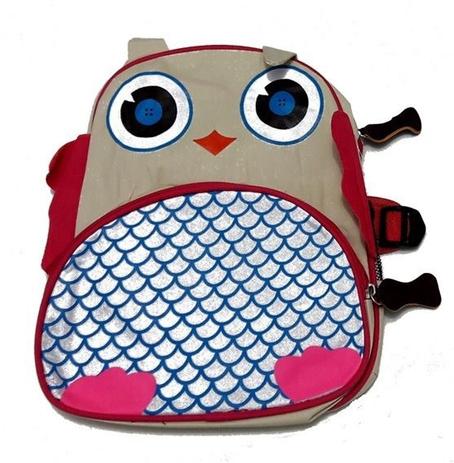 Mochila Infantil de Animais Estilo Zoo - Coruja C - Arawa Menor preço em Mochila Infantil de Animais Estilo Zoo - Coruja C - Arawa