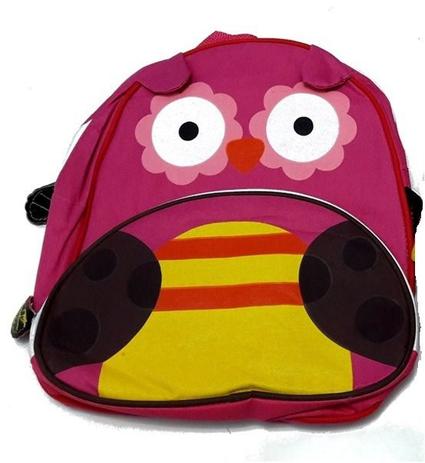 Mochila Infantil de Animais Estilo Zoo - Coruja Rosa - Arawa Menor preço em Mochila Infantil de Animais Estilo Zoo - Coruja Rosa - Arawa