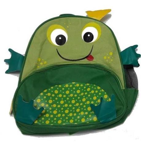 Mochila Infantil de Animais Estilo Zoo - Sapo Rei - Arawa Menor preço em Mochila Infantil de Animais Estilo Zoo - Sapo Rei - Arawa