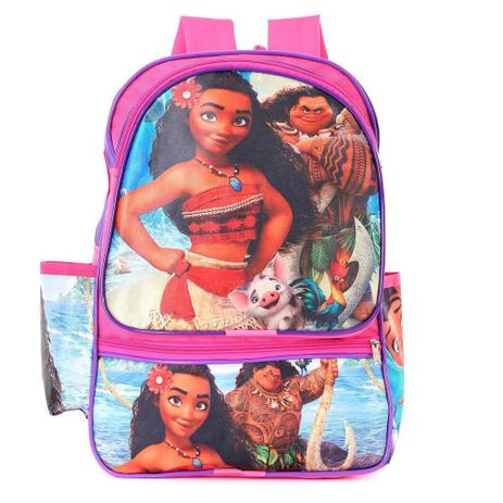 Mochila Infantil Escolar de Costas Moana - Disney Menor preço em Mochila Infantil Escolar de Costas Moana - Disney