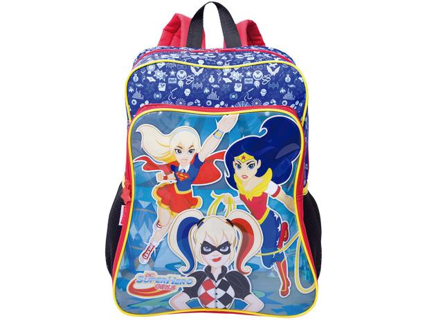 Mochila Infantil Escolar Feminina Tam. G Sestini - 19M Plus DC Super Hero Girls Menor preço em Mochila Infantil Escolar Feminina Tam. G Sestini - 19M Plus DC Super Hero Girls
