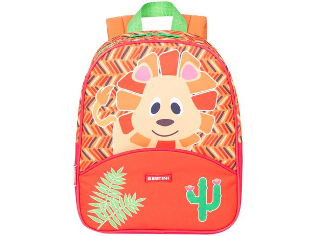 Mochila Infantil Escolar Tam. P Sestini 19Y - Kids Lion Menor preço em Mochila Infantil Escolar Tam. P Sestini 19Y - Kids Lion