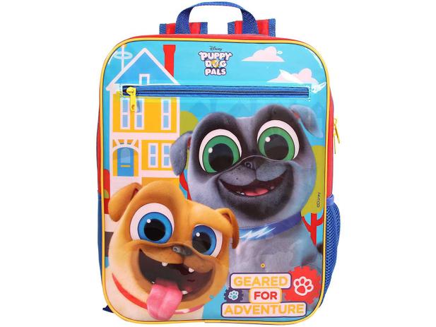 Mochila Infantil Escolar Unissex Tam. G Dermiwil - Plus Disney Puppy Dog Pals Vermelha Menor preço em Mochila Infantil Escolar Unissex Tam. G Dermiwil - Plus Disney Puppy Dog Pals Vermelha