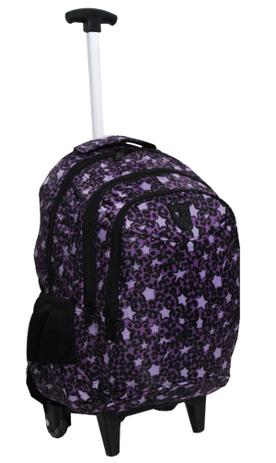 Mochila de Rodinhas Sestini Com 4 Rodas G Rolling Crinkle Preta em Promoção  | Ofertas na Americanas
