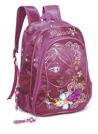 Mochila Infantil LS MO3088 com bolso frontal e 2 bolsos laterais - Ls bolsas Menor preço em Mochila Infantil LS MO3088 com bolso frontal e 2 bolsos laterais - Ls bolsas