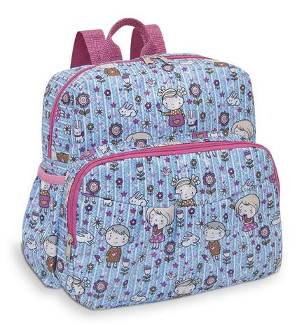 Mochila Infantil LS MO3104 com bolso frontal e 2 bolsos laterais - Ls bolsas Menor preço em Mochila Infantil LS MO3104 com bolso frontal e 2 bolsos laterais - Ls bolsas