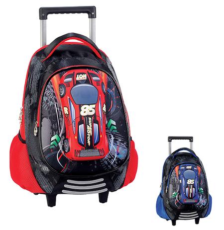 Mochila infantil masculino com carrinho 3d super motor 16 super resistente - Wincy Menor preço em Mochila infantil masculino com carrinho 3d super motor 16 super resistente - Wincy