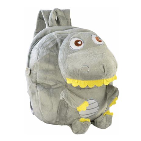 Mochila infantil Pelucia 3D dinossauro cinza CBRN07516 - Adventure brasil Menor preço em Mochila infantil Pelucia 3D dinossauro cinza CBRN07516 - Adventure brasil