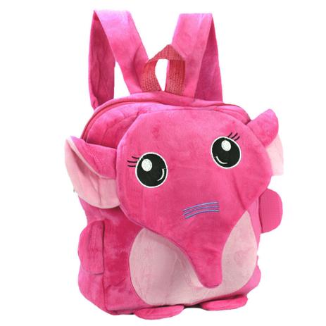 Mochila infantil Pelucia 3D elefante pink CBRN07387 - Adventure brasil é boa?
