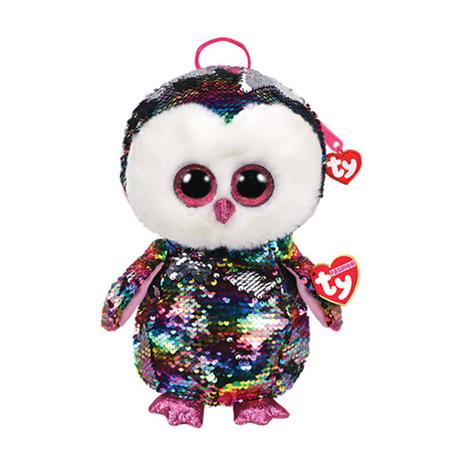 Mochila Infantil Pelucia Paete Pequena Ty Fashion Owen 5012 - Dtc Menor preço em Mochila Infantil Pelucia Paete Pequena Ty Fashion Owen 5012 - Dtc
