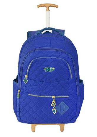 Mochila Infantil Rodinha Escolar Menina Reforçada Notebook Grande -  MICHELLE HOBS - Bolsas e Mochilas para Notebook - Magazine Luiza