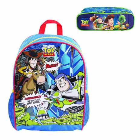 Mochila Infantil Toy Story Quadrinhos Com Estojo Triplo - Dermiwil mochilas Menor preço em Mochila Infantil Toy Story Quadrinhos Com Estojo Triplo - Dermiwil mochilas
