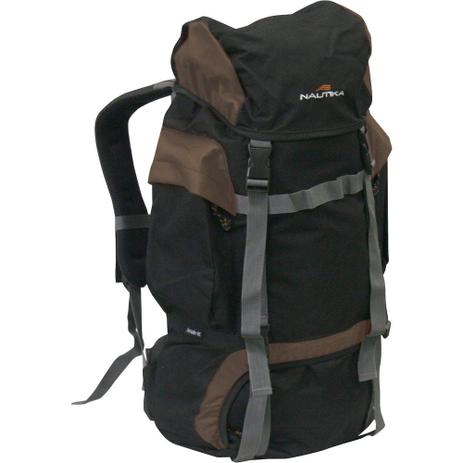 Mochila Intruder 45L - Nautika - Preto/Marrom Preto e Marrom Claro Menor preço em Mochila Intruder 45L - Nautika - Preto/Marrom Preto e Marrom Claro