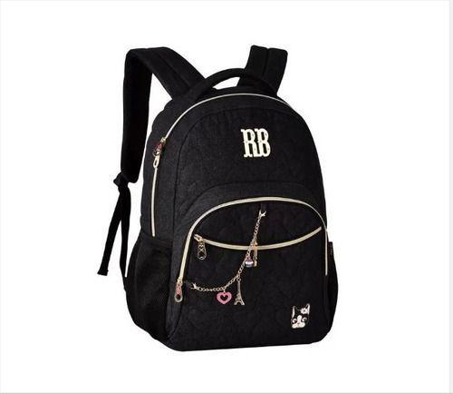 Mochila Jeans Escolar Juvenil Laptop Rebecca Bombom Original - OEM Menor preço em Mochila Jeans Escolar Juvenil Laptop Rebecca Bombom Original - OEM