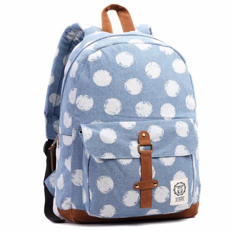 mochila escolar feminina jeans