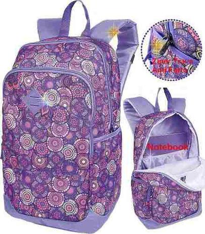 Mochila Jovem Sestini Magic Mandala Anti furto roubo Roxa- 075517-94 Menor preço em Mochila Jovem Sestini Magic Mandala Anti furto roubo Roxa- 075517-94