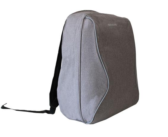 Mochila Juvenil Cinza Anti Furto Saída Usb E Fone Unissex - IMP Menor preço em Mochila Juvenil Cinza Anti Furto Saída Usb E Fone Unissex - IMP