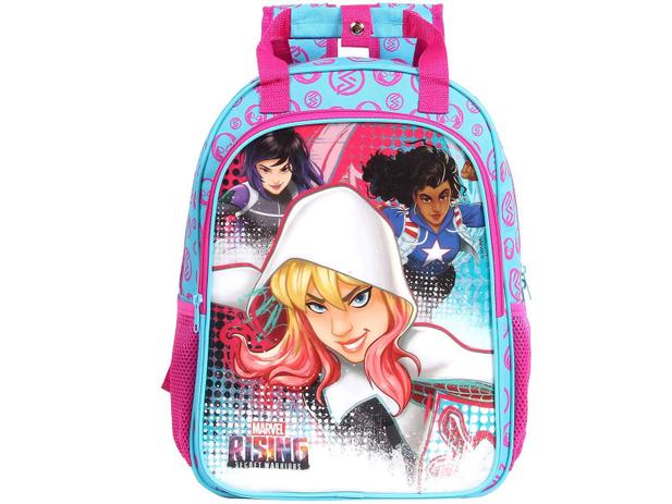 Mochila Juvenil Escolar Feminina Tam. G DMW - Marvel Rising Secret Warriors Menor preço em Mochila Juvenil Escolar Feminina Tam. G DMW - Marvel Rising Secret Warriors