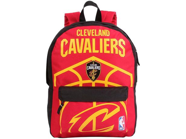 Mochila Juvenil Escolar Masculina Tam. G DMW - Cleveland Cavaliers Vermelha Menor preço em Mochila Juvenil Escolar Masculina Tam. G DMW - Cleveland Cavaliers Vermelha