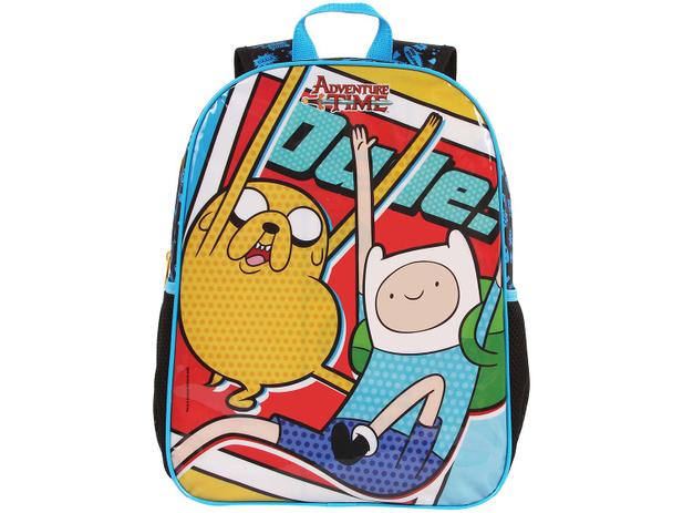Mochila Juvenil Escolar Masculina Tam. G DMW - Hora de Aventura Menor preço em Mochila Juvenil Escolar Masculina Tam. G DMW - Hora de Aventura