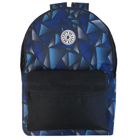Mochila Juvenil Vidro, Azul, M - Lets go é boa?