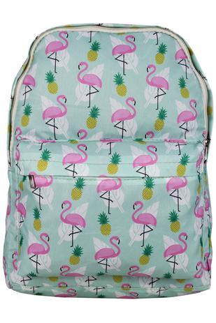 Mochila Lennas Flamingo-Abacaxi Cor: Verde é boa?