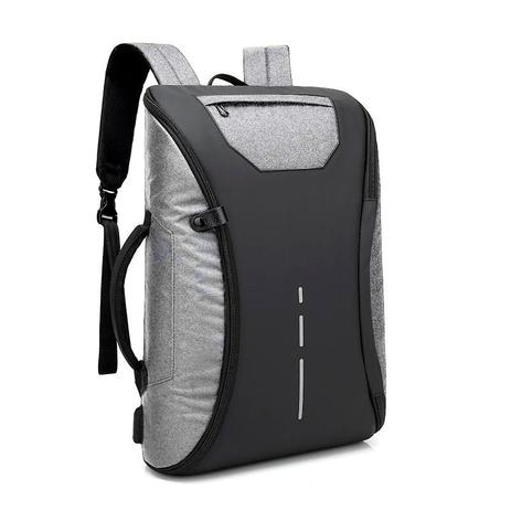 Mochila Mala Bolsa Anti Furto Alça Lateral Notebook USB Viagem Impermeável - Thata esportes Menor preço em Mochila Mala Bolsa Anti Furto Alça Lateral Notebook USB Viagem Impermeável - Thata esportes