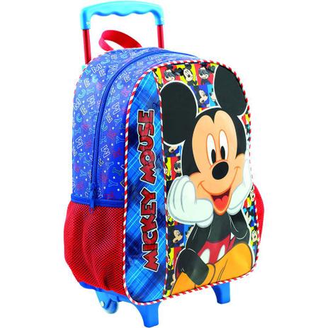 Mochila/Mala com Rodas 16 Mickey Selfie - Xeryus Menor preço em Mochila/Mala com Rodas 16 Mickey Selfie - Xeryus