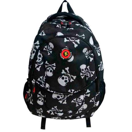 Mochila Masculina Caveira 18” De Costas - Preta - Batiky é ruim? Mochila Masculina Caveira 18” De Costas - Preta - Batiky é boa?