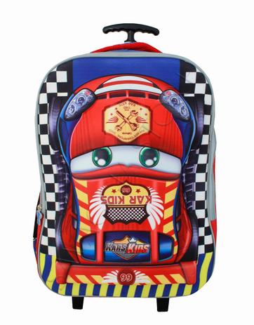 Mochila Masculina Escolar Menino Rodinhas Carros - Vozz Menor preço em Mochila Masculina Escolar Menino Rodinhas Carros - Vozz