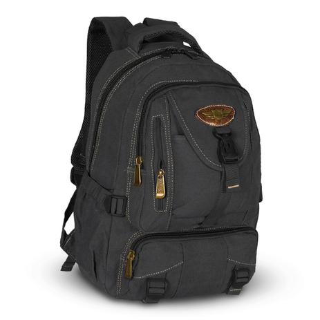 Mochila Masculina Escolar Notebook Reforçada Em Lona - KVN Menor preço em Mochila Masculina Escolar Notebook Reforçada Em Lona - KVN