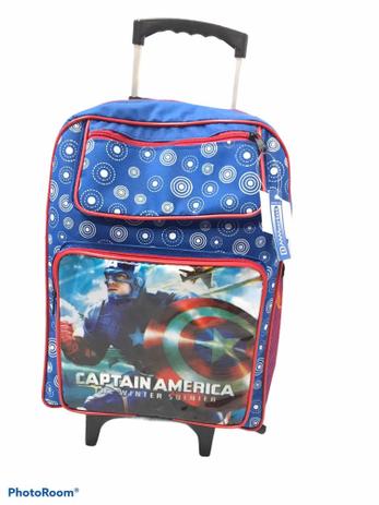 Mochila carrinho com estojo para escola primária, bolsa escolar masculina  de 3 a 6 anos, à