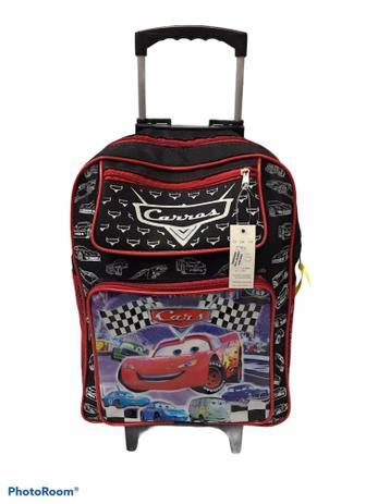 Mochila Masculina Juvenil Com Carrinho De Rodinha Escolar Notebook nas  americanas
