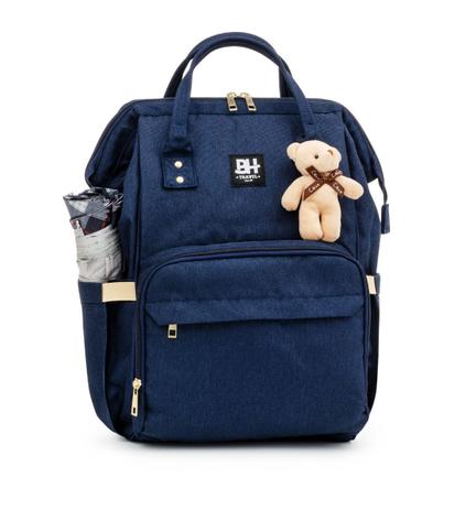 MOCHILA MATERNIDADE BH TRAVEL COM URSINHO - Marinho - Mochila Materninade -  Magazine Luiza