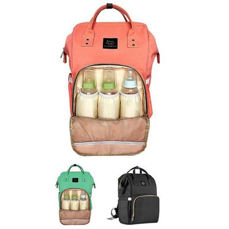 Mochila Maternidade Bolsa Bebê Criança Multifunção Impermeável - Braslu Menor preço em Mochila Maternidade Bolsa Bebê Criança Multifunção Impermeável - Braslu