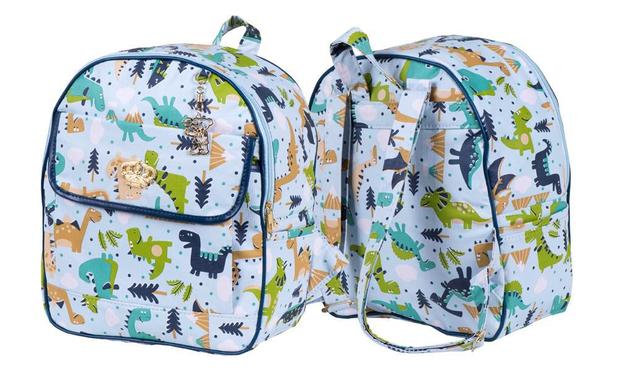 Mochila Maternidade G Bebe Escolinha Creche Dinossauro Barato Espera Feliz Mochila Materninade Magazine Luiza