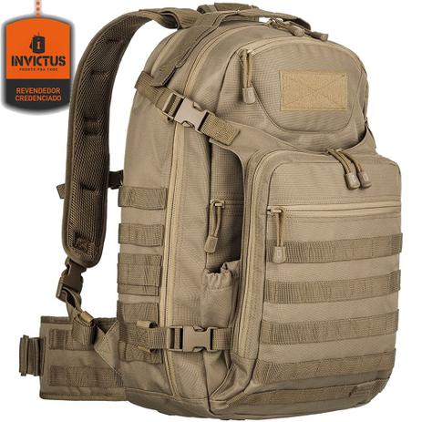 Mochila Militar Mission Invictus Coyote 45 Litros Menor preço em Mochila Militar Mission Invictus Coyote 45 Litros