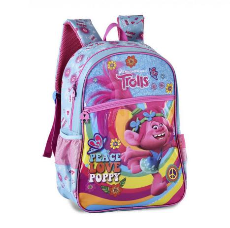 Mochila oficial Trolls Clio - Mochilas - Magazine Luiza