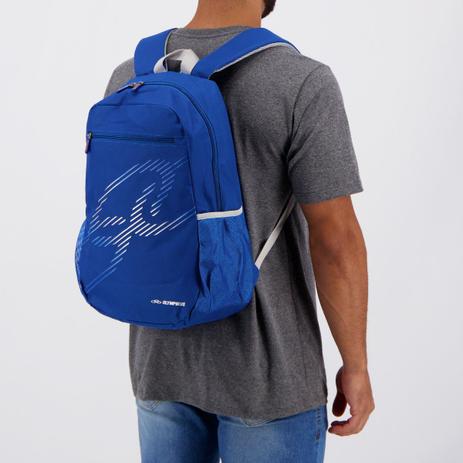 Mochila Olympikus Basic Style Azul Menor preço em Mochila Olympikus Basic Style Azul
