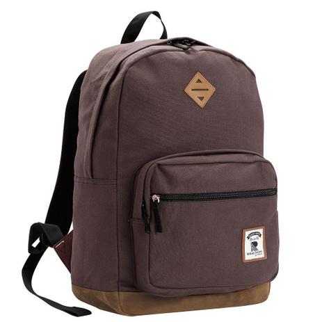 Mochila Para Notebook Canvás - Café - Republic Vix - Chenson Menor preço em Mochila Para Notebook Canvás - Café - Republic Vix - Chenson